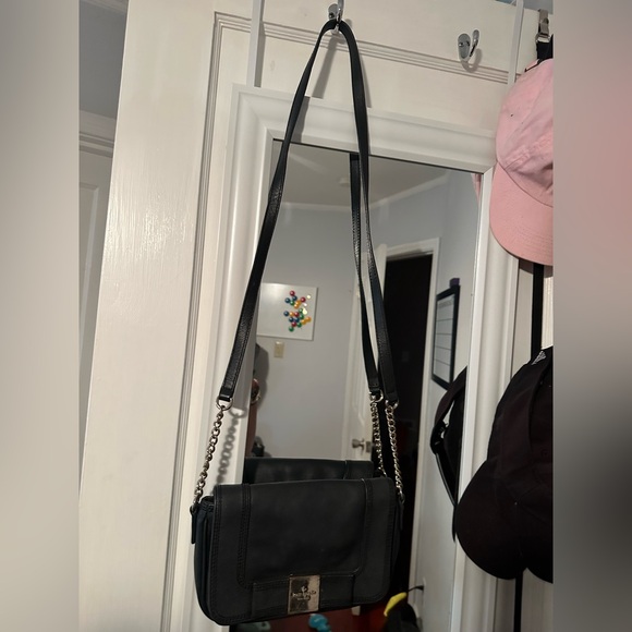 Kate Spade New York Black Classic Crossbody Bag Purse Leather - Picture 2 of 6